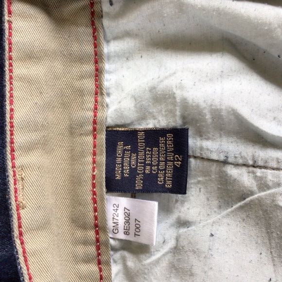 MARITHE FRANCOIS GIRBAUD MENS DENIM SHORTS SZ 42 - Picture 4 of 6